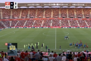 乐视体育体育直播-费兰-托雷斯进球被判有效，马洛卡球迷不满判罚全场高呼：滚出去